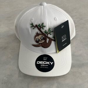 Decky Kids White Sloth Hat